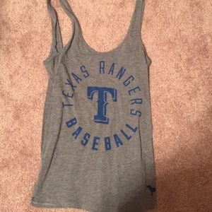 Texas rangers tank top
